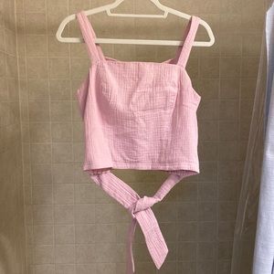 Anthropologie Pink Tank Top